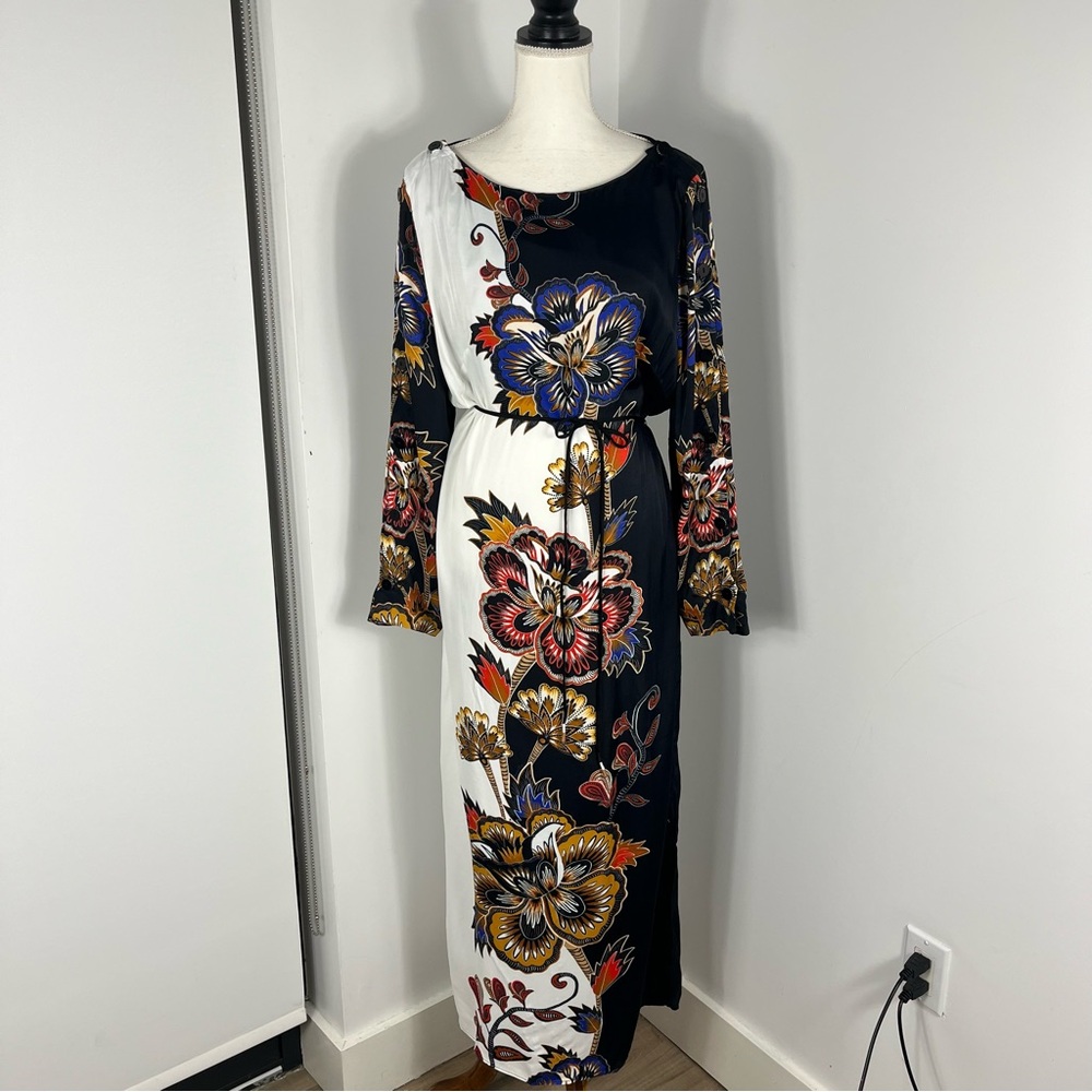 Farm Rio Maxi floral long sleeve dress - Picture 3 of 11